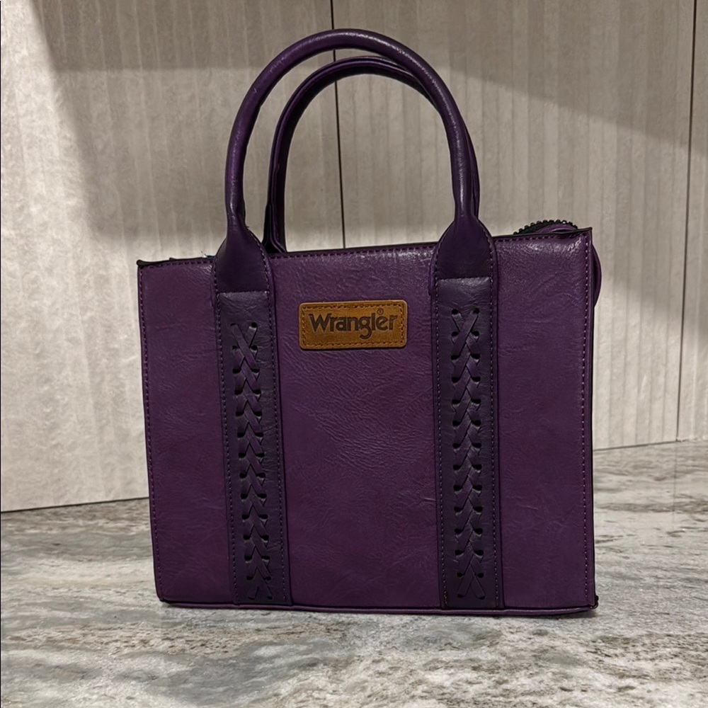 Wrangler Deep Purple Satchel Bag